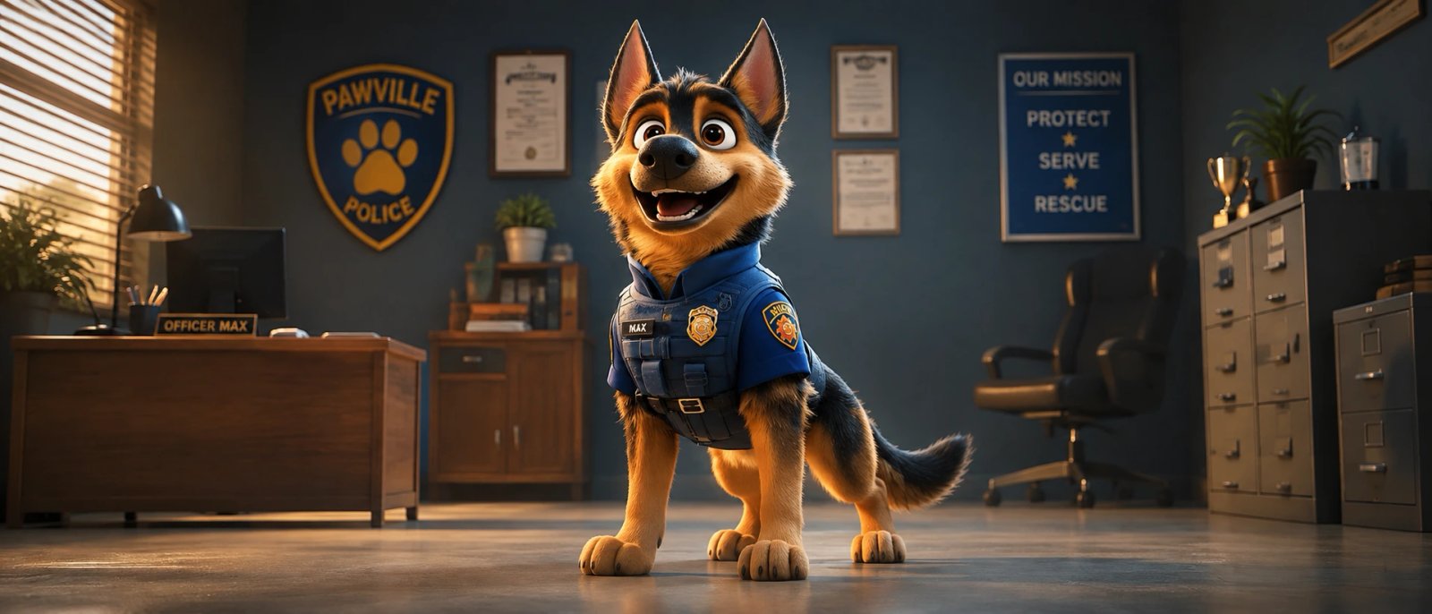 Max the Police Pup