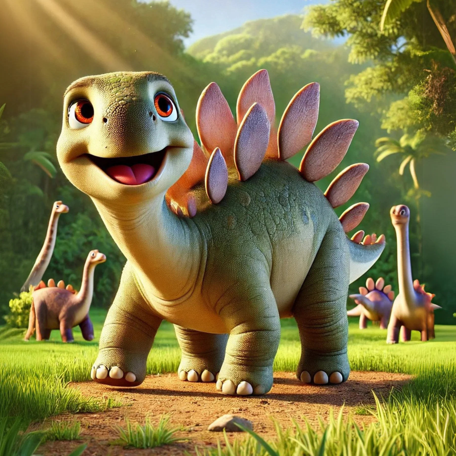 Spike the Stegosaurus